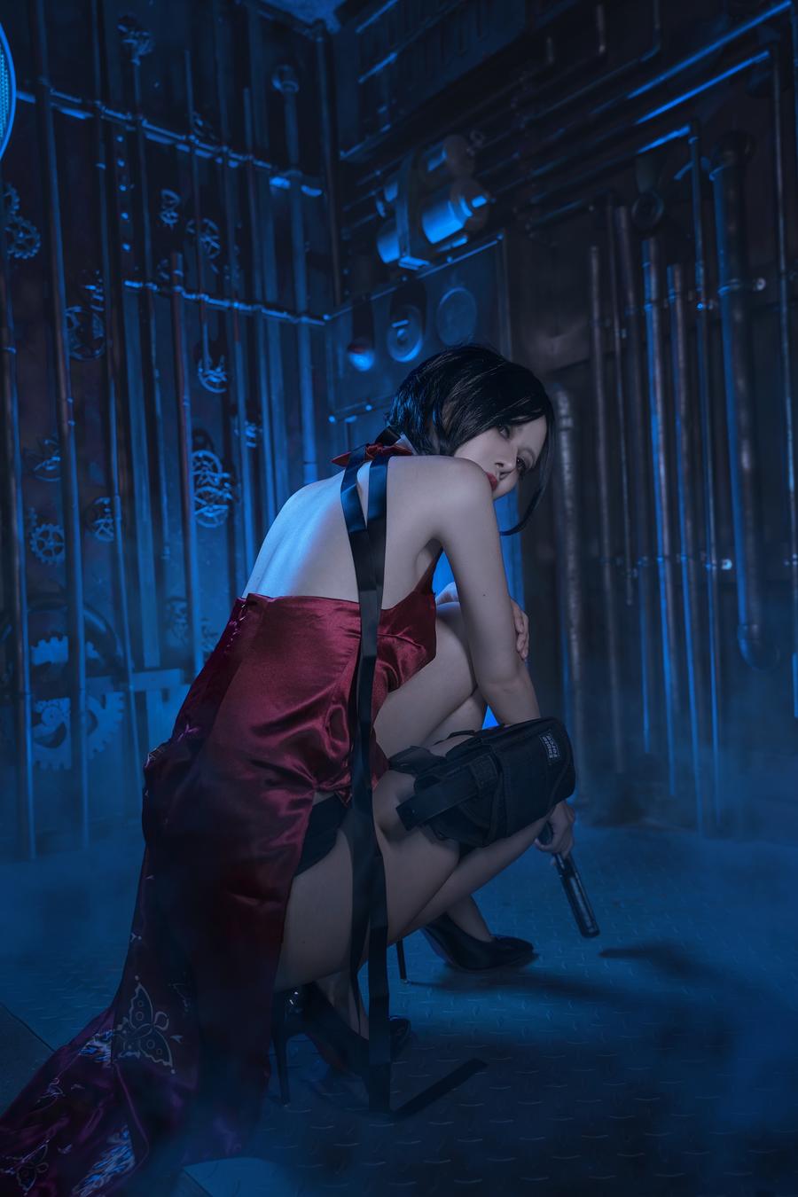 微密圈 保护好溪溪 暗红兔女郎装 写真预览-高清写真图片合集[207photos]-绅士乐园