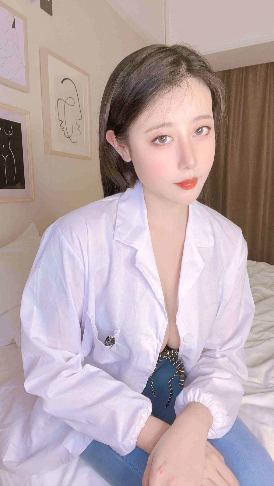 七月喵子-号自拍本禁忌医生8114