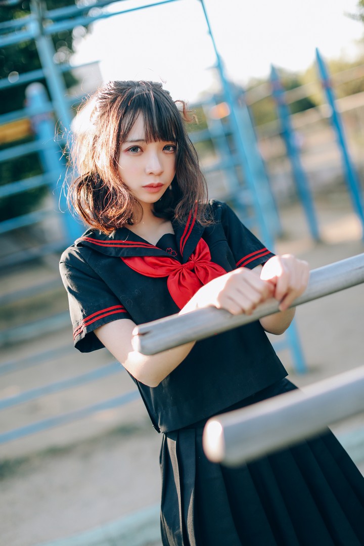 东北妹纸少女coser 疯猫Ss疯了个猫 VOL.025 室外JK11925