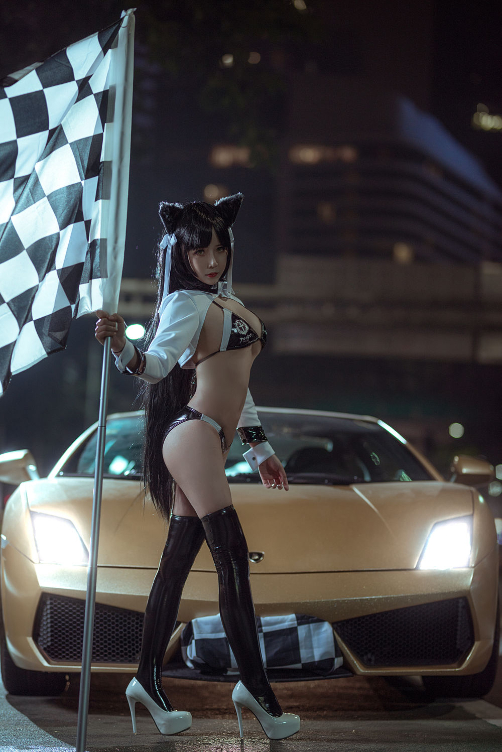 中岛莫之子i(抱走莫子aa)-车女郎6206