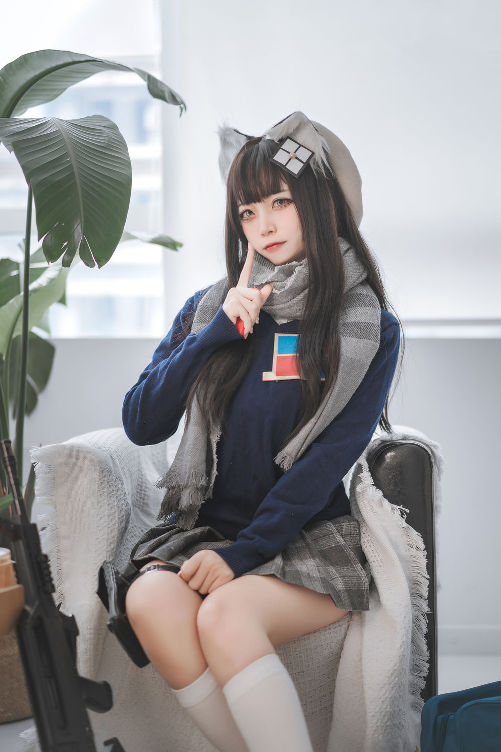 二佐Nisa-月铁粉福利少前式3919