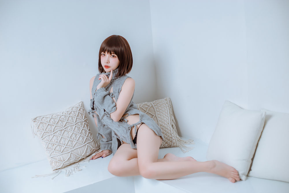 二佐Nisa-私房洞洞毛衣3965