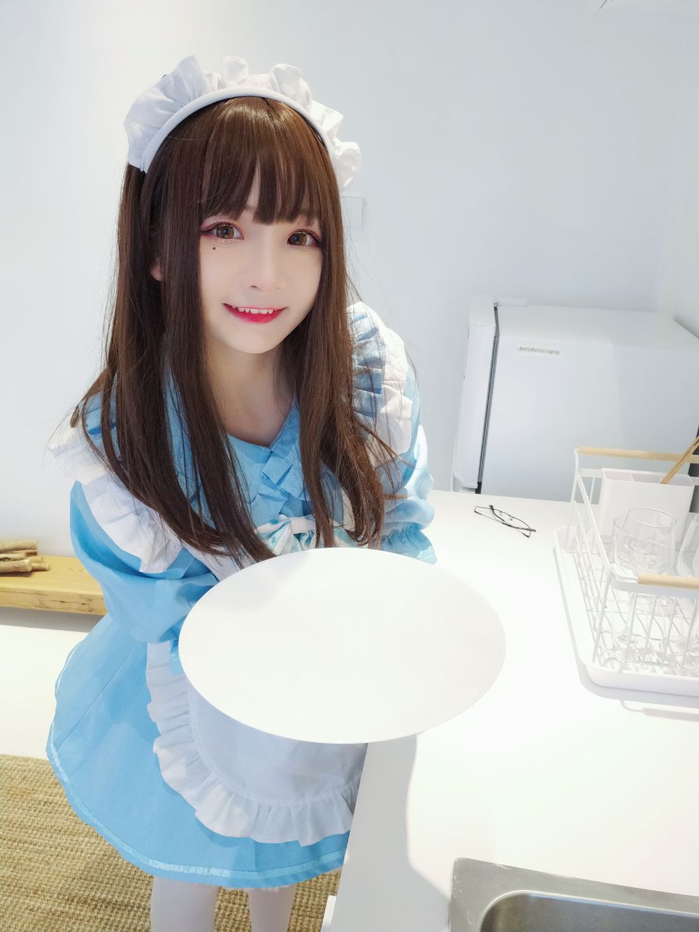 古川-蓝白女仆6576