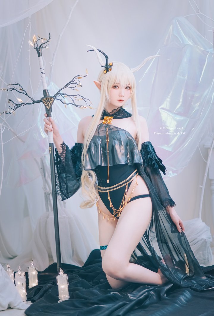 弯弯萌妹Coser@霜月shimo NO.057 明日方舟 闪灵15085