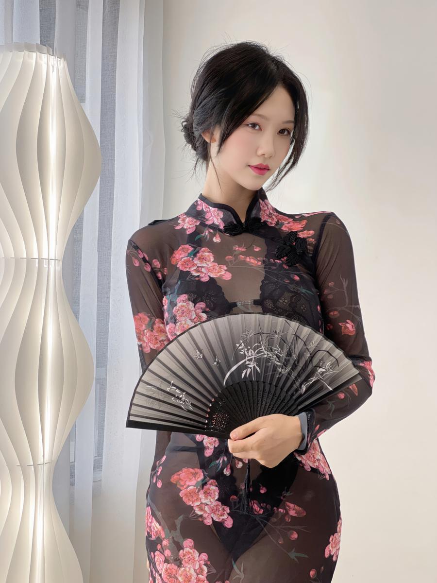 抖娘-利世-情趣旗袍4791