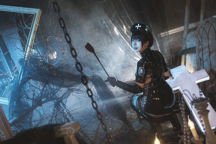 星感Coser@小容仔咕咕咕 NO.001 – 黑暗护一士[58P+2V／914MB]14107