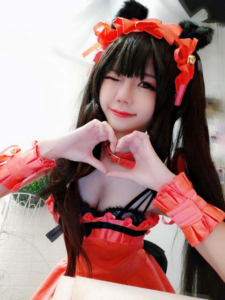 清纯可爱镁钕Coser@Sally Dorasnow NO.004 – Bonus Kurumi Valentine Set[15P／24MB]14176