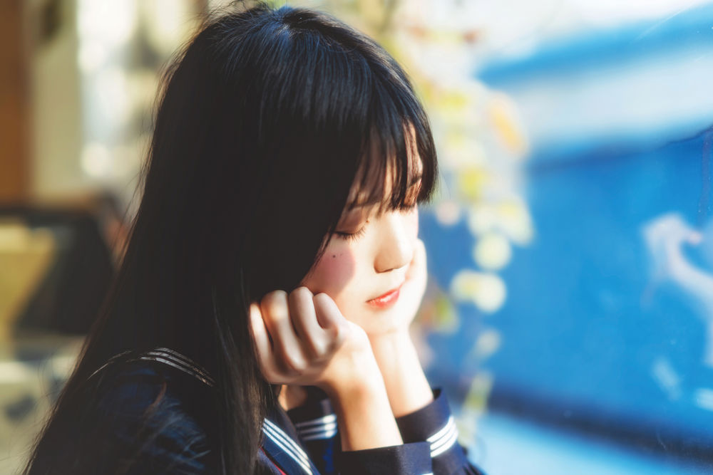 疯猫ss-小少女黑色水手服1052