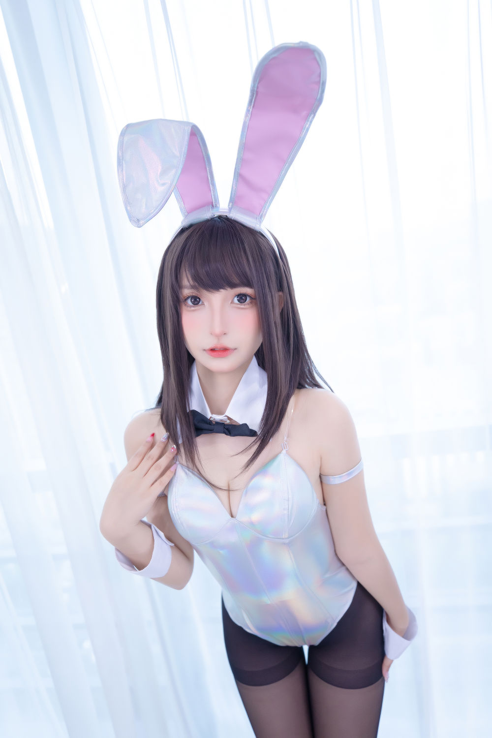 神楽坂真冬-兔女郎与钢管4531