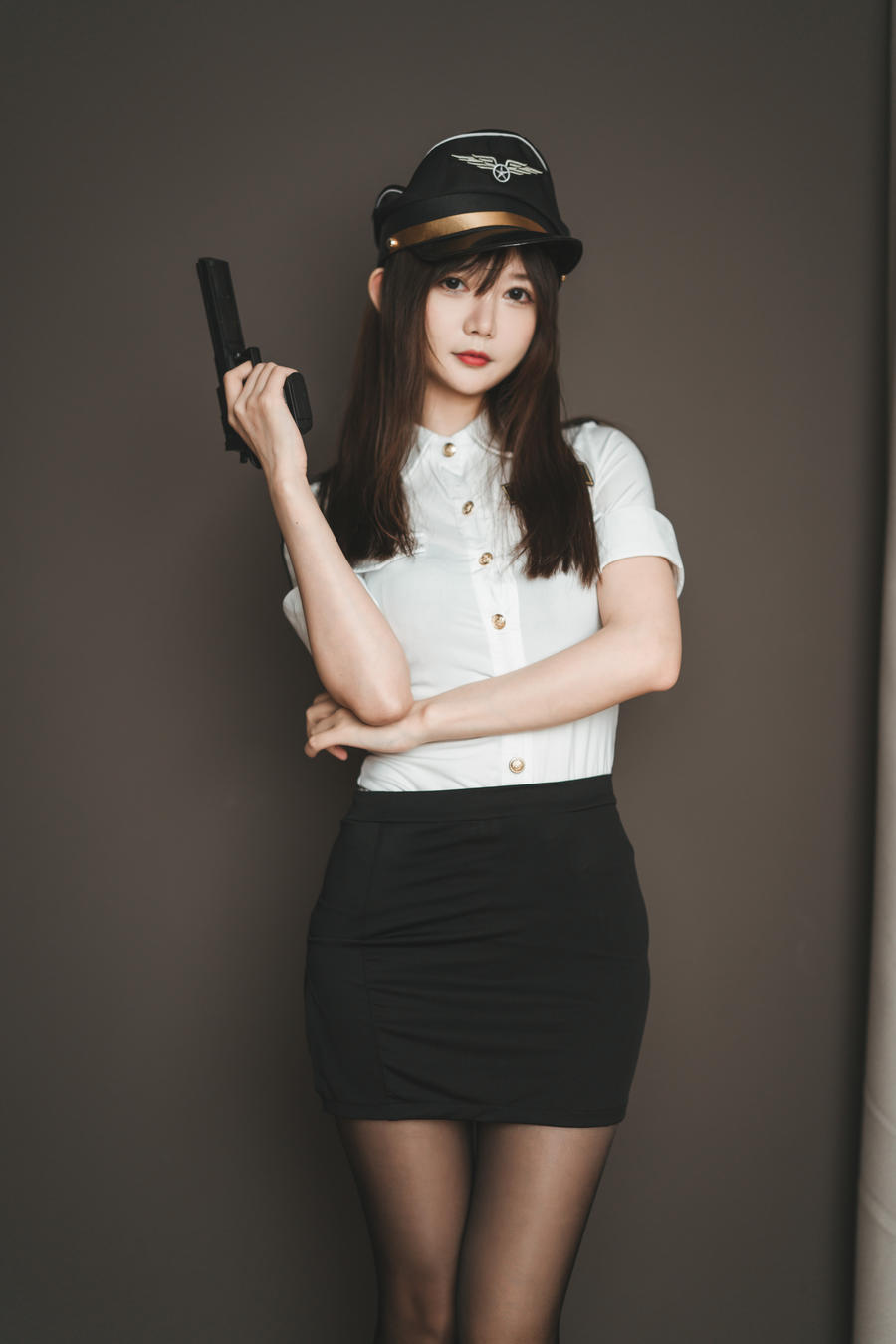 51酱小姐姐《九月制服》：警界魅力再现，让你心跳加速！-绅士乐园