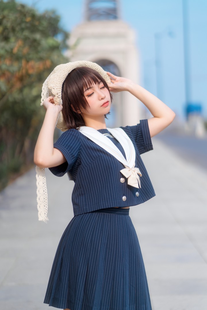Cos蠢沫沫 VOL.040 jk制一服12879