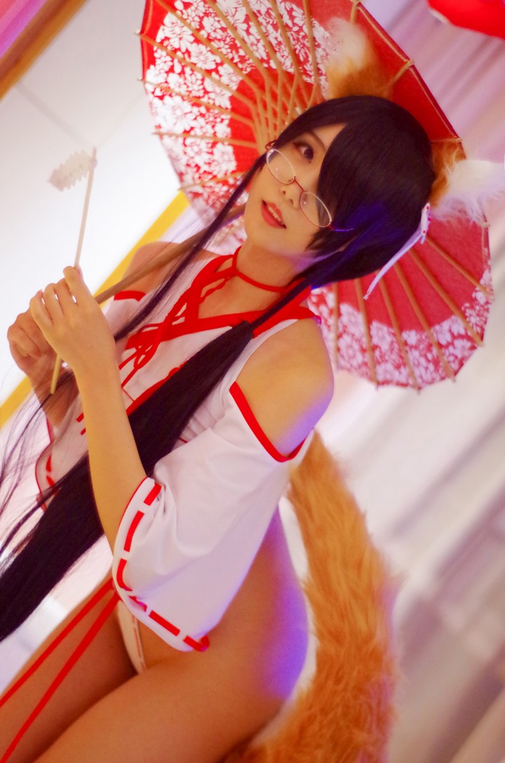 Coser@曉美媽 NO.005 狐 巫女14470
