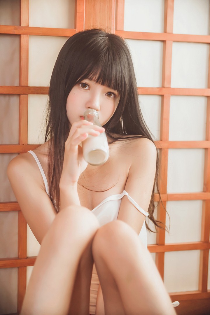 Coser@桜桃喵 NO.068 小背心换水手服15389