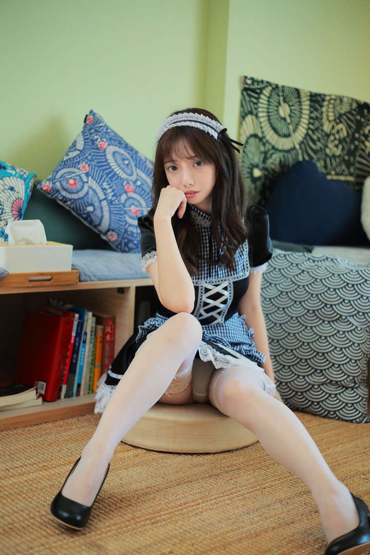 Coser@雯妹不讲道理 NO.009 女仆摄影14432