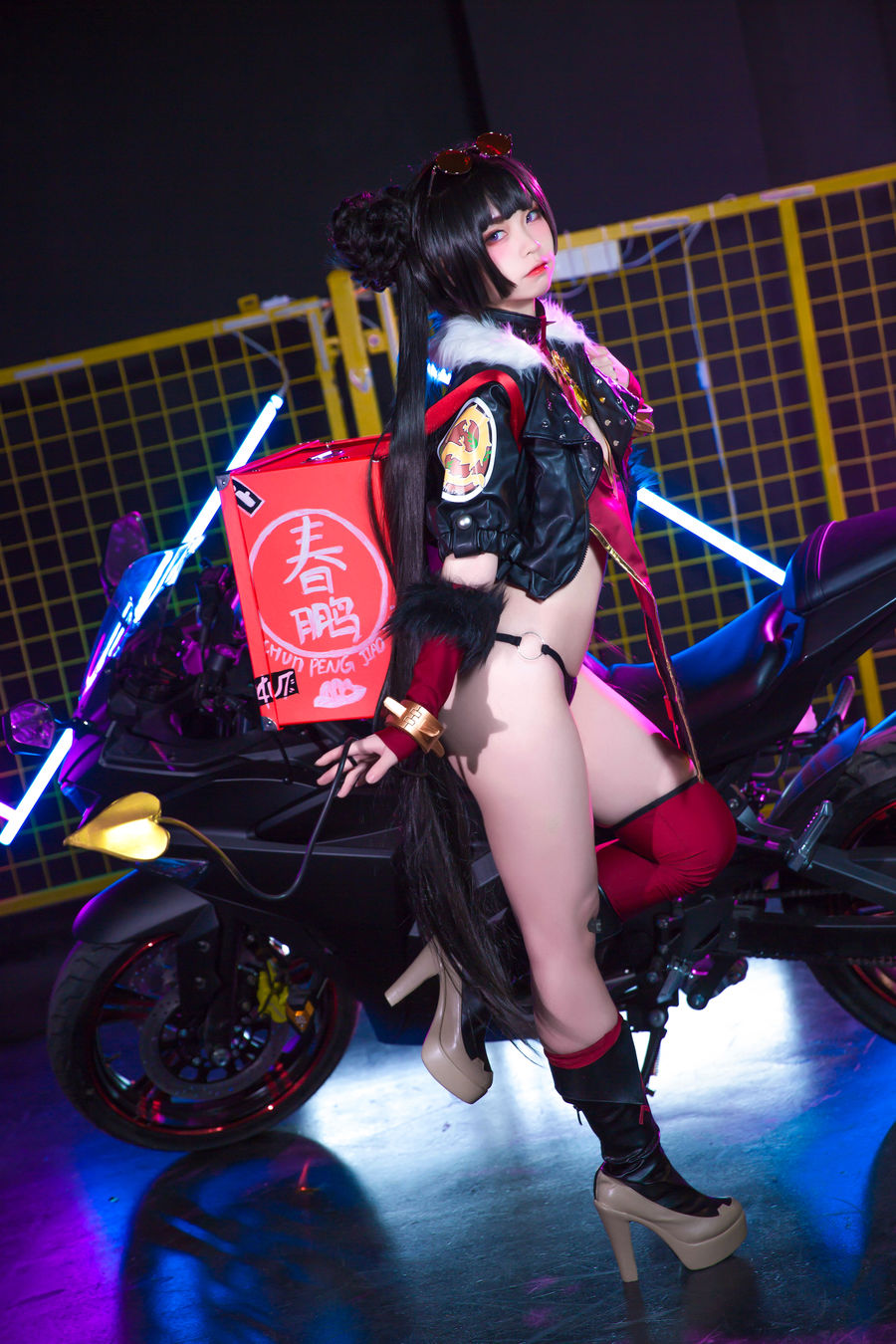 G44不会受伤-春鹏饺子外卖小妹22544