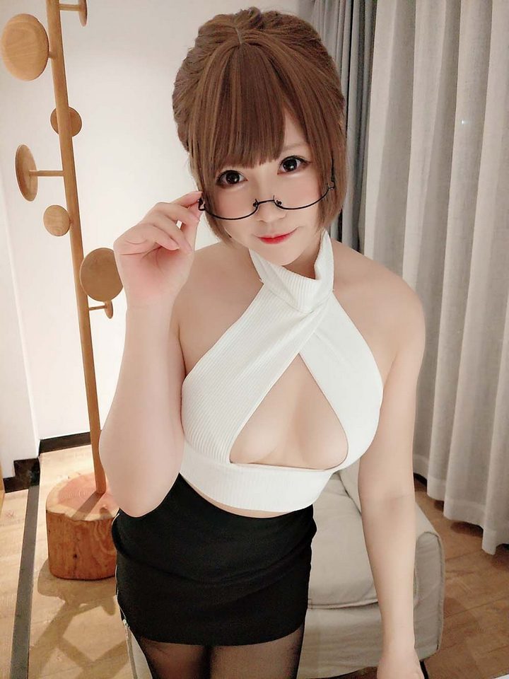 Nyako喵子 NO.022 开胸黑色丝一袜[18P／28MB]14827