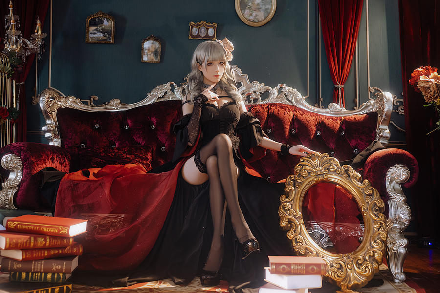 Tomoyo酱-碧蓝航线吕佐夫礼服25581