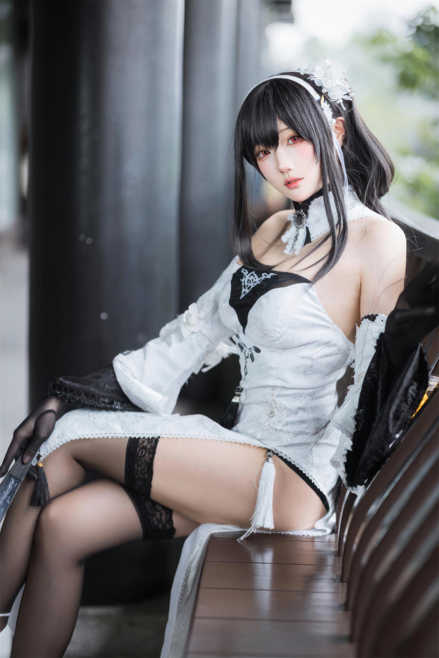 momoko葵葵-碧蓝航线镇海旗袍6343