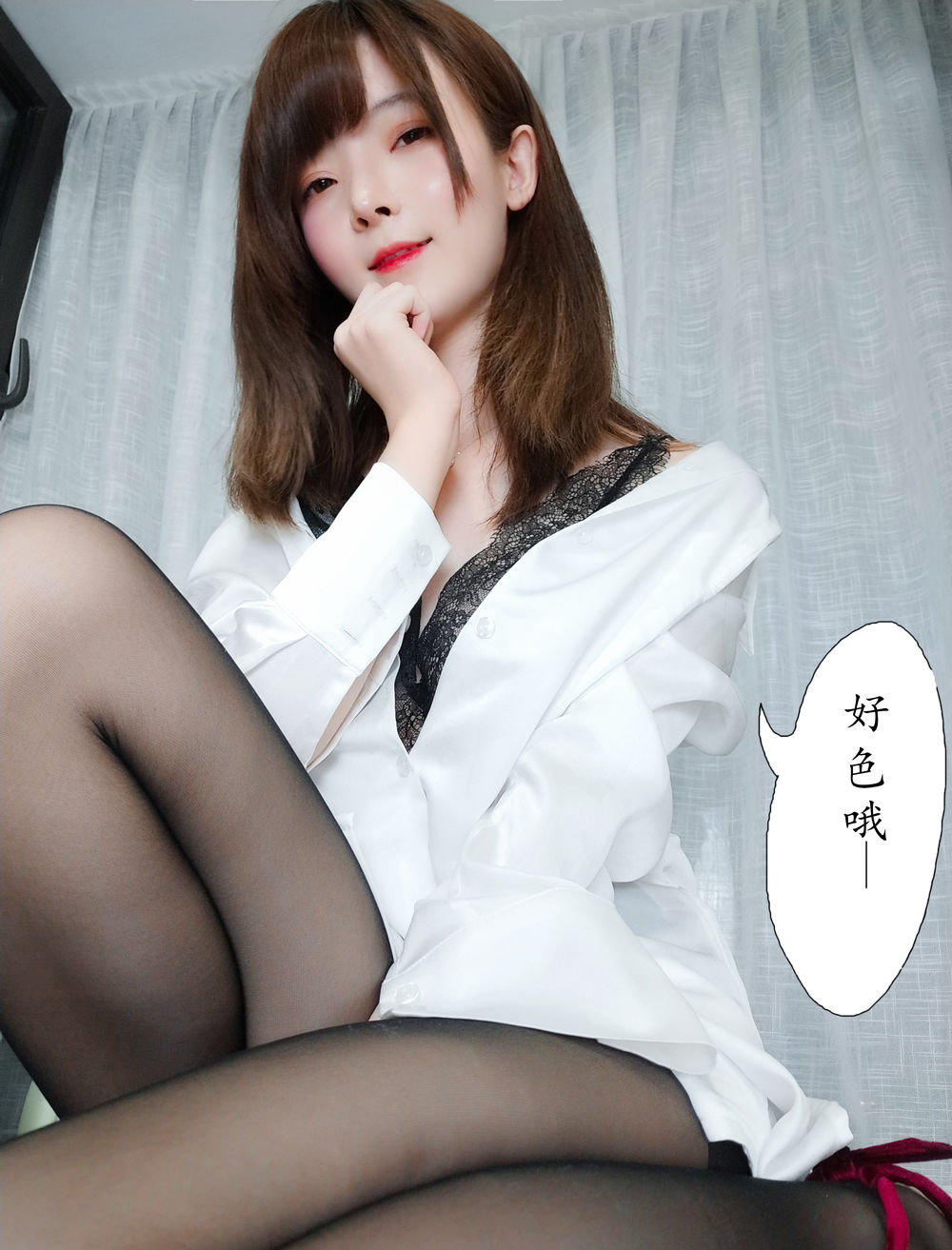 央泽NO.043作品《约会女友》：精致约会装扮与情感细节解析-绅士乐园