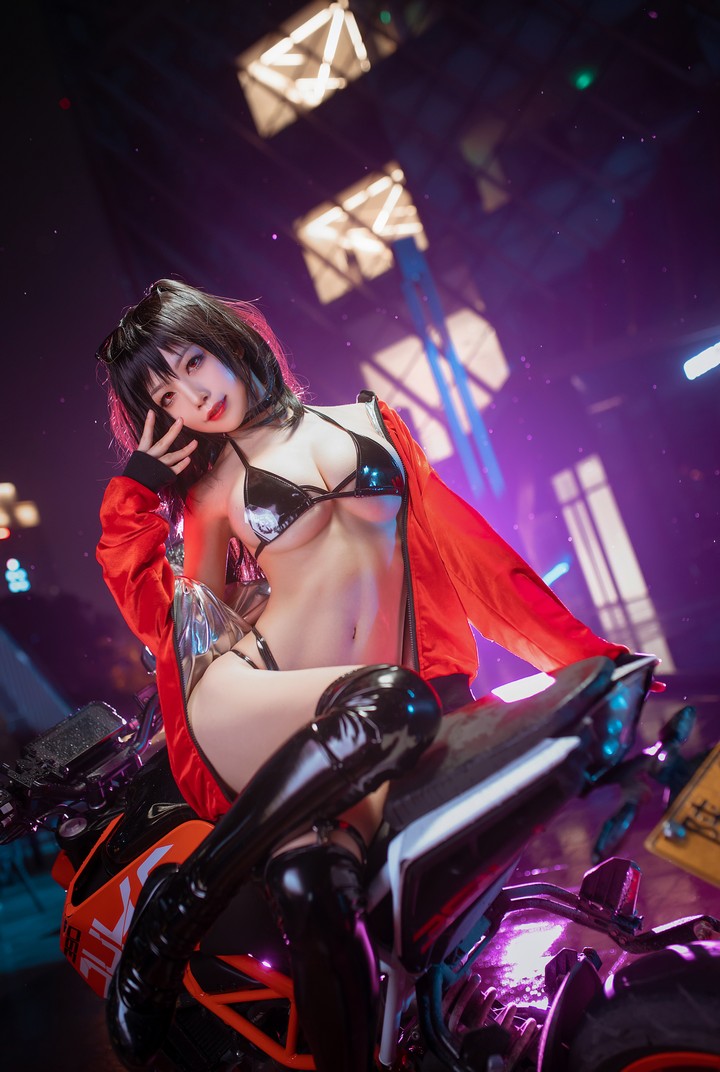 曼妙身姿水淼aqua夜兰礼服的原神cos作品免费哪里看-绅士乐园