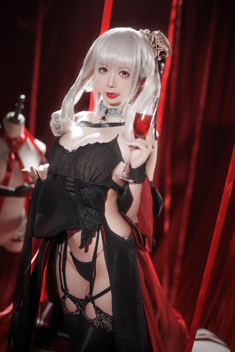 樱落酱w-碧蓝航线吕佐夫礼服9339
