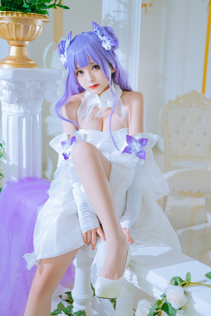 童颜波涛汹涌Coser@日奈娇 NO.003 Cosplay独角兽兵装13946
